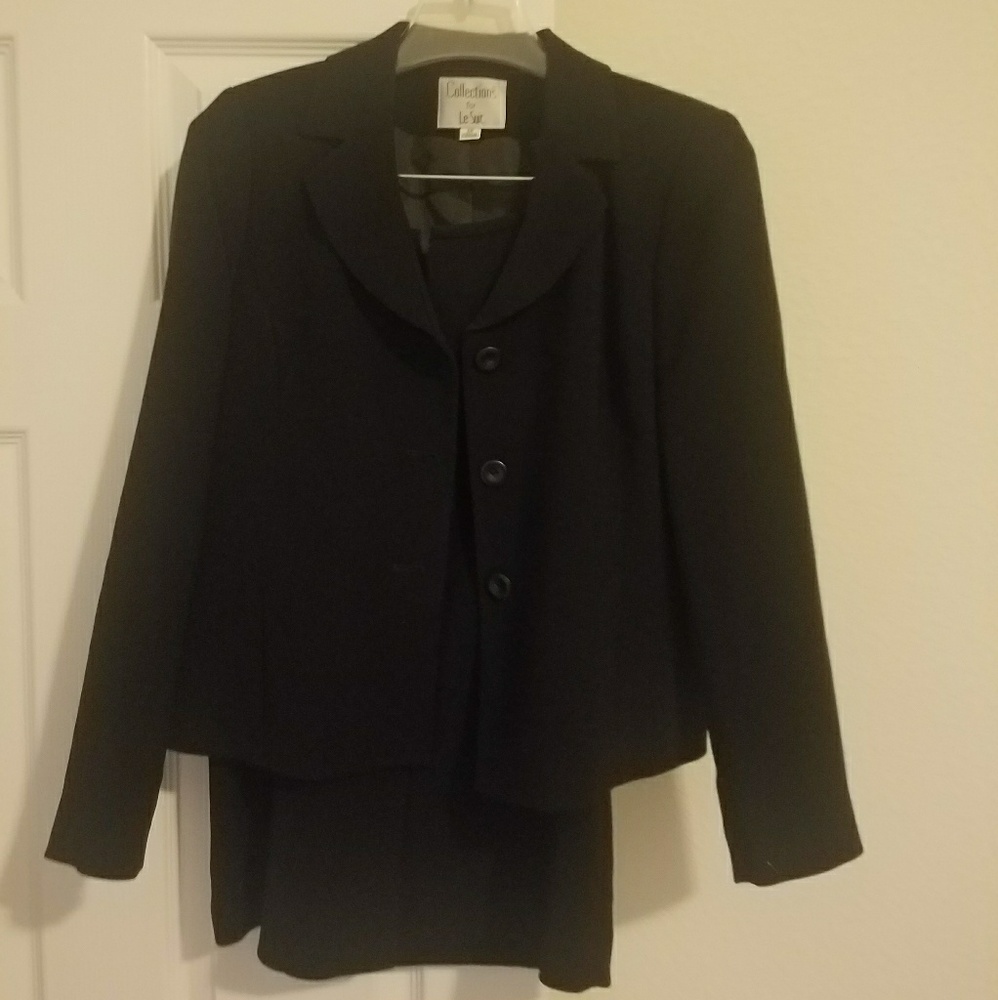 Black Skirt Suit